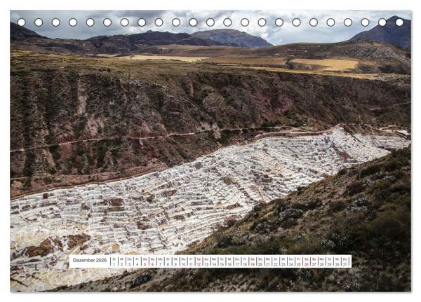 Produktbild: Cuzco und seine Region - Metropole der Inkas (Tischkalender 2026 DIN A5 quer), CALVENDO Monatskalender