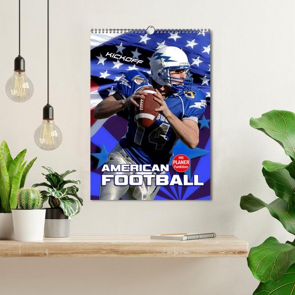 Produktbild: American Football - Kickoff (Wandkalender 2026 DIN A3 hoch), CALVENDO Monatskalender