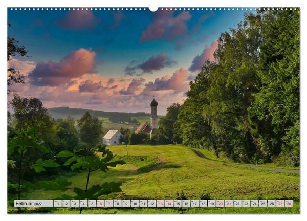 Produktbild: Die Stauden, eine Landschaft aus dem Bilderbuch (hochwertiger Premium Wandkalender 2027 DIN A2 quer), Kunstdruck in Hochglanz