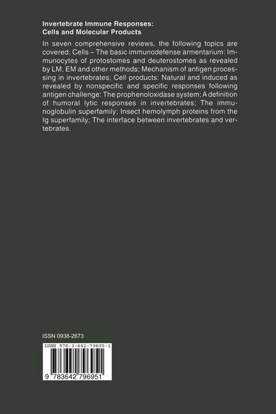Produktbild: Invertebrate Immune Responses