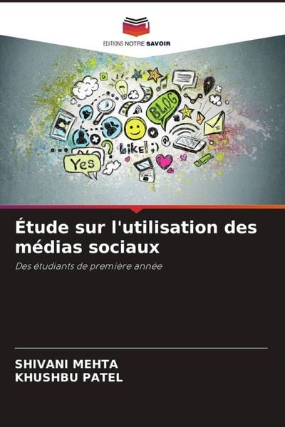 Produktbild: &Eacute;tude sur l'utilisation des m&eacute;dias sociaux