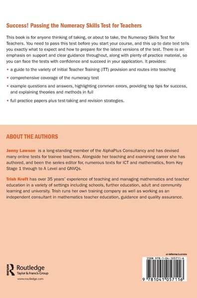 Produktbild: Success! Passing the Numeracy Skills Test for Teachers