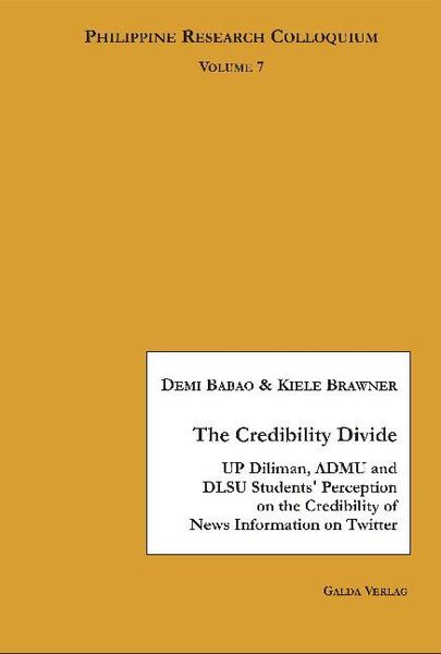 Produktbild: The Credibility Divide