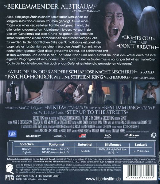 Produktbild: Nightmare - Schlaf nicht ein! (inkl. 2D-Version)