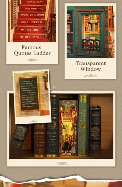 Produktbild: Booknook Left Bank Bookstore