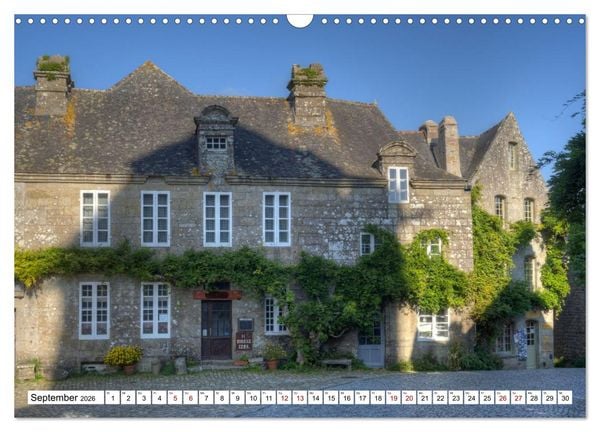 Produktbild: Locronan, ein Highlight in der Bretagne (Wandkalender 2026 DIN A3 quer), CALVENDO Monatskalender