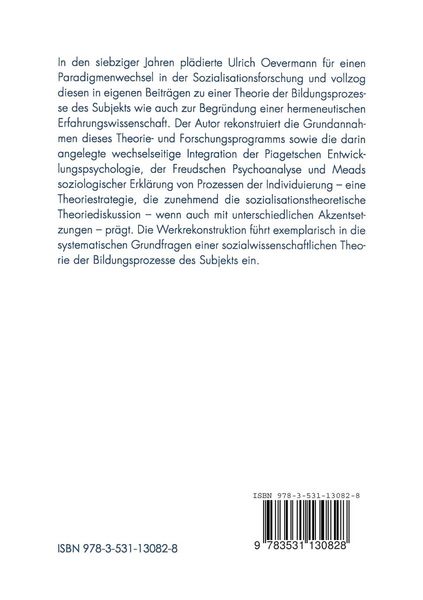 Produktbild: Bildungsprozesse des Subjekts