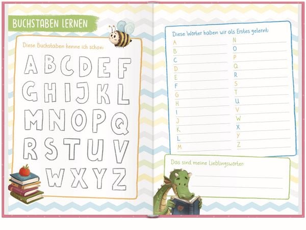 Produktbild: Lernfreunde Endlich Schulkind A5 [Rosa] EM