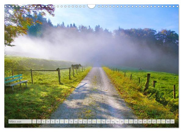 Produktbild: Wundersch&ouml;nes Oberbayern (Wandkalender 2026 DIN A3 quer), CALVENDO Monatskalender
