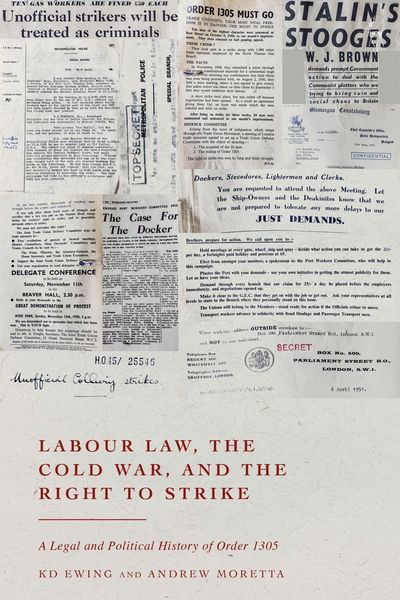 Produktbild: Labour Law, the Cold War, and the Right to Strike