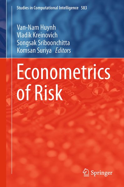 Produktbild: Econometrics of Risk