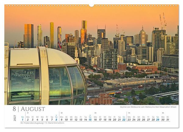 Produktbild: Australien - Highlights Ostk&uuml;ste (hochwertiger Premium Wandkalender 2027 DIN A2 quer), Kunstdruck in Hochglanz
