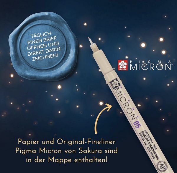 Produktbild: Zauberhaft Zeichnen. Der inoffizielle Harry Potter Adventskalender