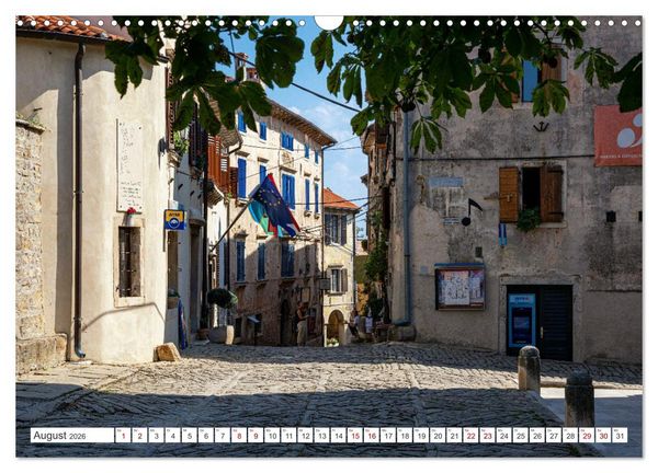 Produktbild: Istrien - Historische St&auml;dte und traumhafte Landschaften (Wandkalender 2026 DIN A3 quer), CALVENDO Monatskalender