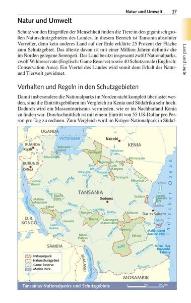 Produktbild: TRESCHER Reisef&uuml;hrer Tansania und Sansibar