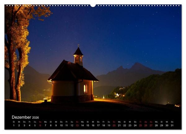 Produktbild: Berchtesgadener Land (Wandkalender 2026 DIN A2 quer), CALVENDO Monatskalender