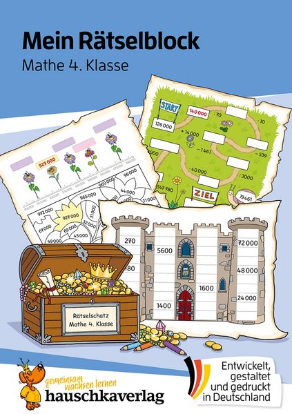 Produktbild: Mein R&auml;tselblock Mathe 4. Klasse