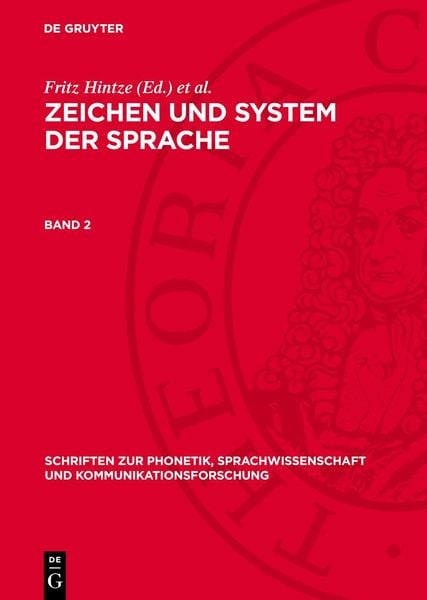 Produktbild: Zeichen und System der Sprache. Band 2
