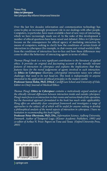 Produktbild: Ethics in Cyberspace
