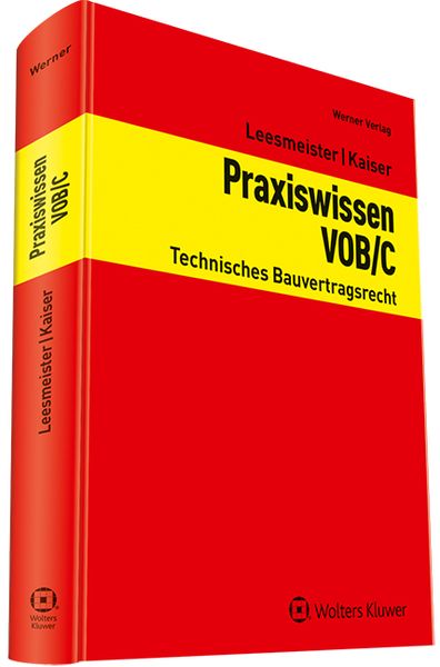 Produktbild: Praxishandbuch VOB/C