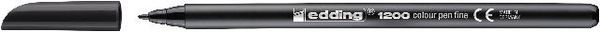 Produktbild: EDDING&reg; Fasermaler 1200, schwarz