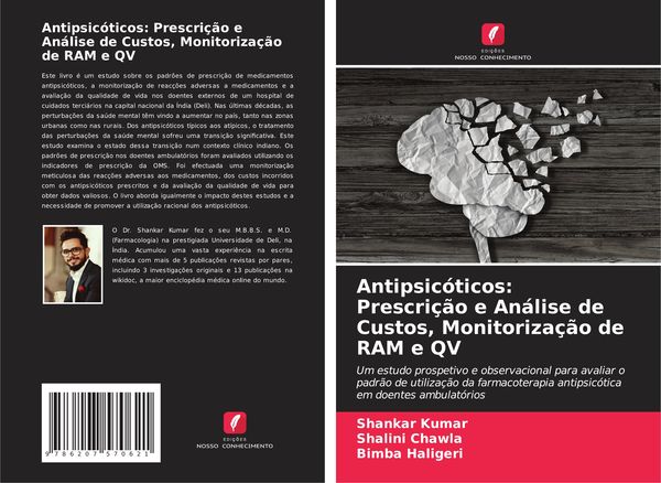 Produktbild: Antipsic&oacute;ticos: Prescri&ccedil;&atilde;o e An&aacute;lise de Custos, Monitoriza&ccedil;&atilde;o de RAM e QV