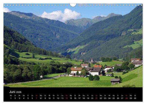 Produktbild: Im Tauferer Ahrntal in S&uuml;dtirol (Wandkalender 2026 DIN A3 quer), CALVENDO Monatskalender