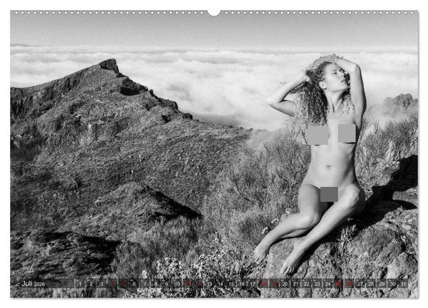 Produktbild: Girls and Nature (hochwertiger Premium Wandkalender 2026 DIN A2 quer), Kunstdruck in Hochglanz