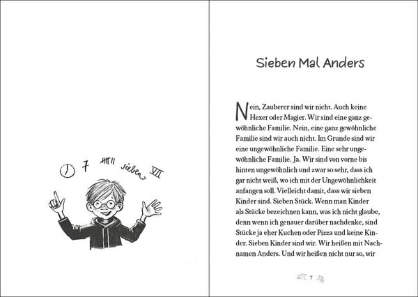 Produktbild: Sieben Mal Anders (Band 1) - Adele m&ouml;chte die Welt umarmen