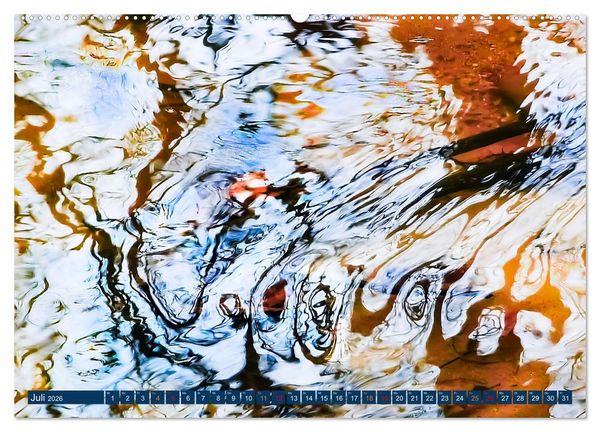 Produktbild: Bachwasser (hochwertiger Premium Wandkalender 2026 DIN A2 quer), Kunstdruck in Hochglanz