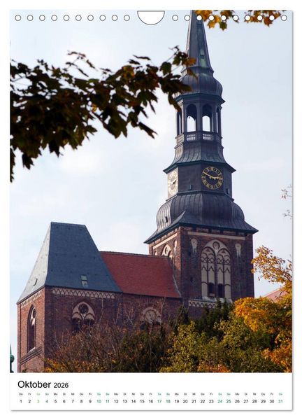 Produktbild: Tangerm&uuml;nde - Stadt an der Elbe (Wandkalender 2026 DIN A4 hoch), CALVENDO Monatskalender