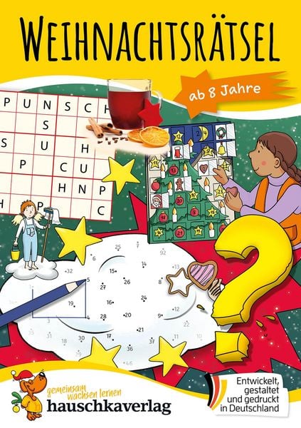 Produktbild: Weihnachtsr&auml;tsel - R&auml;tselblock ab 8 Jahre