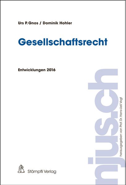 Produktbild: Gesellschaftsrecht