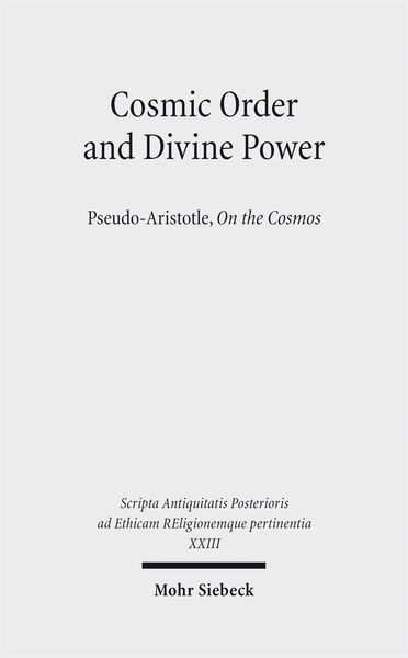 Produktbild: Cosmic Order and Divine Power