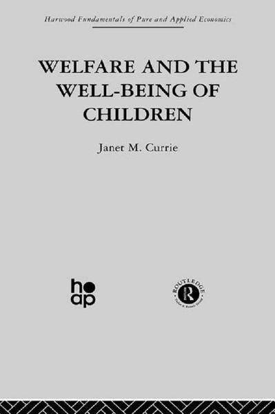 Produktbild: Welfare and the Well-Being of Children
