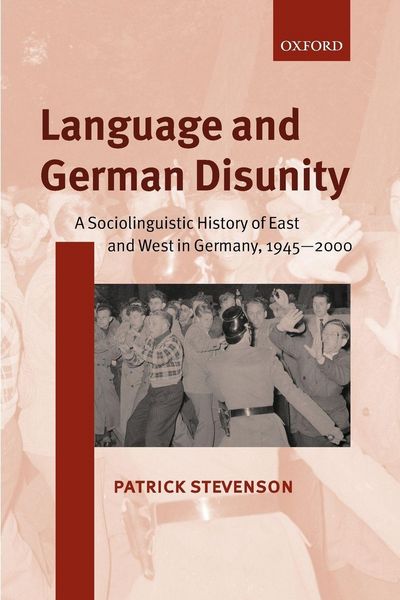 Produktbild: Language and German Disunity