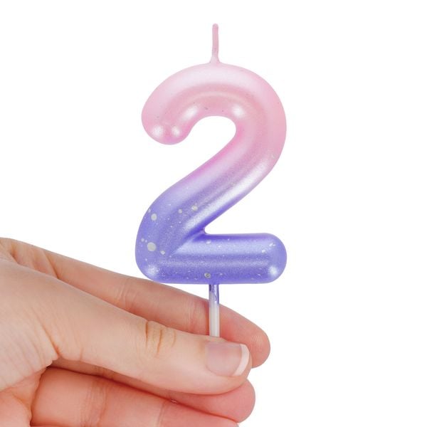 Produktbild: Legami Geburtstagskerze - Happy Birthday - Pink - 2