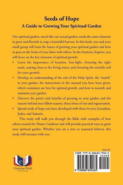 Produktbild: Seeds of Hope: A Guide to Growing Your Spiritual Garden