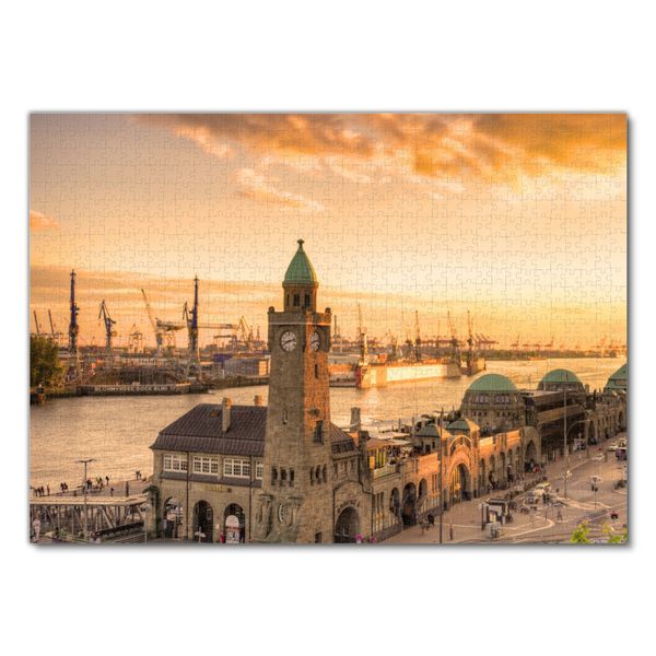 Produktbild: Lais Puzzle Hamburg Landungsbr&uuml;cken 1000 Teile