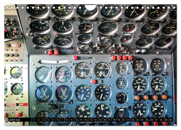 Produktbild: Lockheed Super Constellation HB-RSC (Wandkalender 2026 DIN A4 quer), CALVENDO Monatskalender