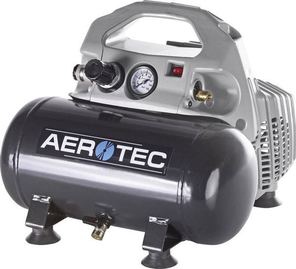 Aerotec Druckluft-Kompressor Airliner Silent 6l 8 bar