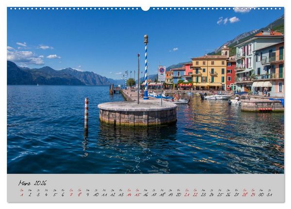 Produktbild: Sehnsuchtsziel Lago di Garda (Wandkalender 2026 DIN A2 quer), CALVENDO Monatskalender