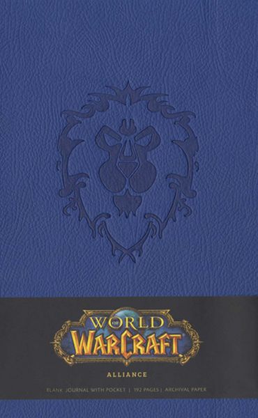 Produktbild: World of Warcraft Alliance Hardcover Blank Journal