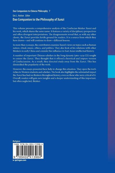 Produktbild: Dao Companion to the Philosophy of Xunzi
