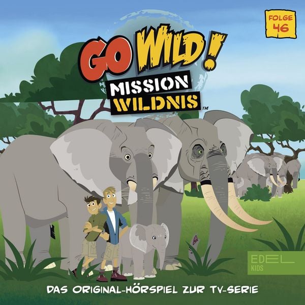 Produktbild: Folge 46: Wildponys / Elefantenged&auml;chtnis (Das Original-H&ouml;rspiel zur TV-Serie)