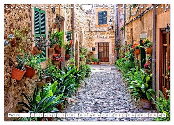 Produktbild: Endlich Sommerpause - Ein ganzer Juni in Mallorcas Port de S&oacute;ller (Wandkalender 2026 DIN A4 quer), CALVENDO Monatskalender
