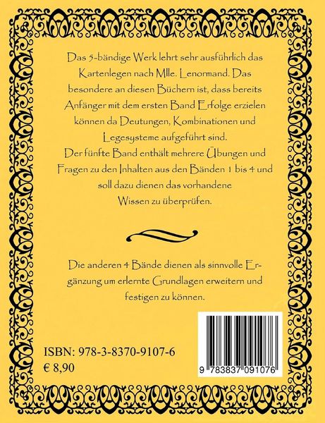 Produktbild: Kartenlegen nach Mlle. Lenormand Band 5