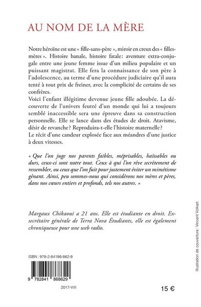Produktbild: Au nom de la m&egrave;re