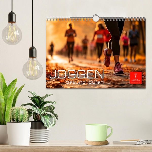 Produktbild: Joggen, gesund laufen (Wandkalender 2026 DIN A4 quer), CALVENDO Monatskalender