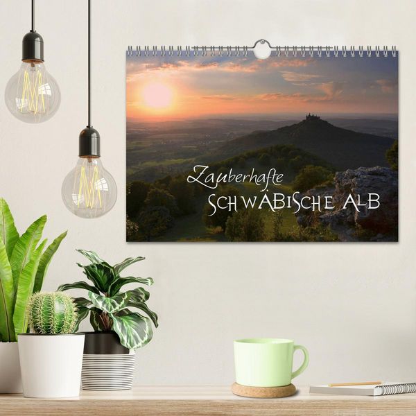 Produktbild: Zauberhafte Schw&auml;bische Alb (Wandkalender 2026 DIN A4 quer), CALVENDO Monatskalender